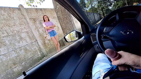 Risky Masturbation for Pretty Girl Watching